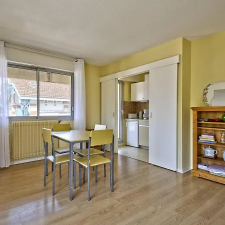 Arcachon: T2 Acces Prive Plage, Balcon, Parking - Fr-1-433-19 Lägenhet
