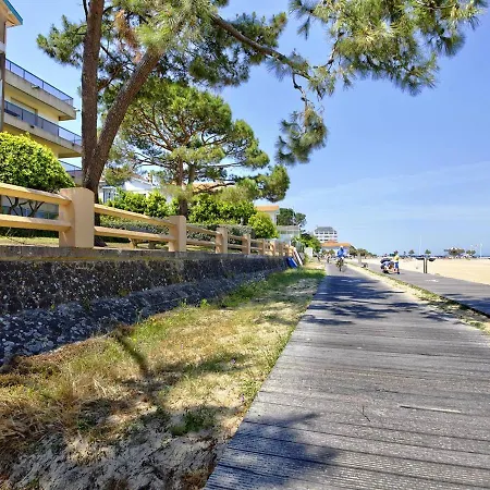 Апартаменты Arcachon: T2 Acces Prive Plage, Balcon, Parking - Fr-1-433-19