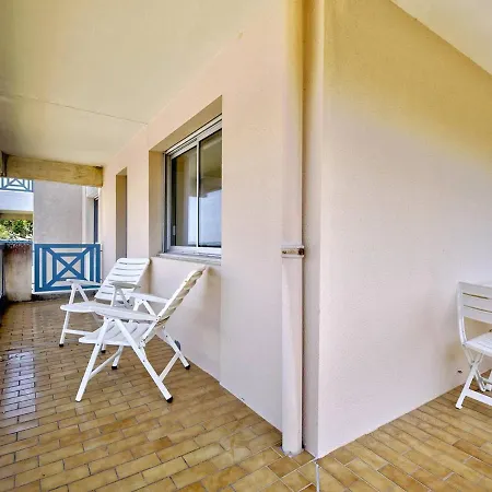 Апартаменты Arcachon: T2 Acces Prive Plage, Balcon, Parking - Fr-1-433-19 *